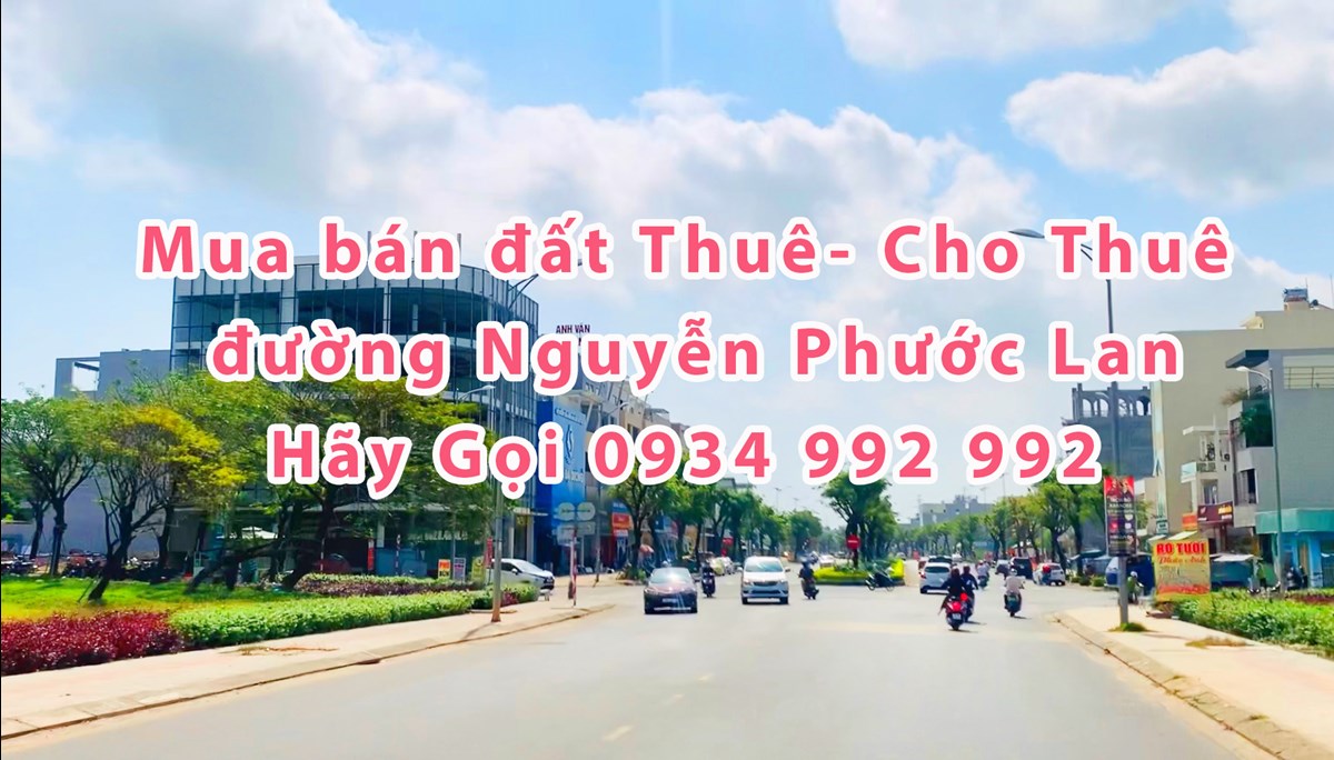 Đường Nguyễn Phước Lan cung đường tài chính tương lai tại Hoà Xuân. 