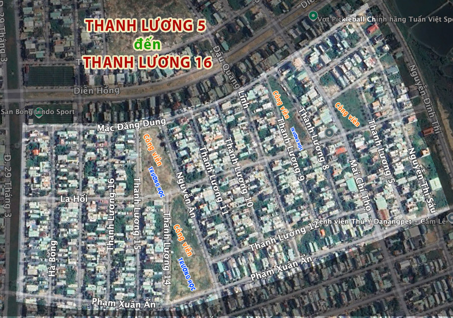 KHU THANH LƯƠNG 5 ĐẾN THANH LƯƠNG 16 KHU GIÁ RẺ NHẤT HOÀ XUÂN