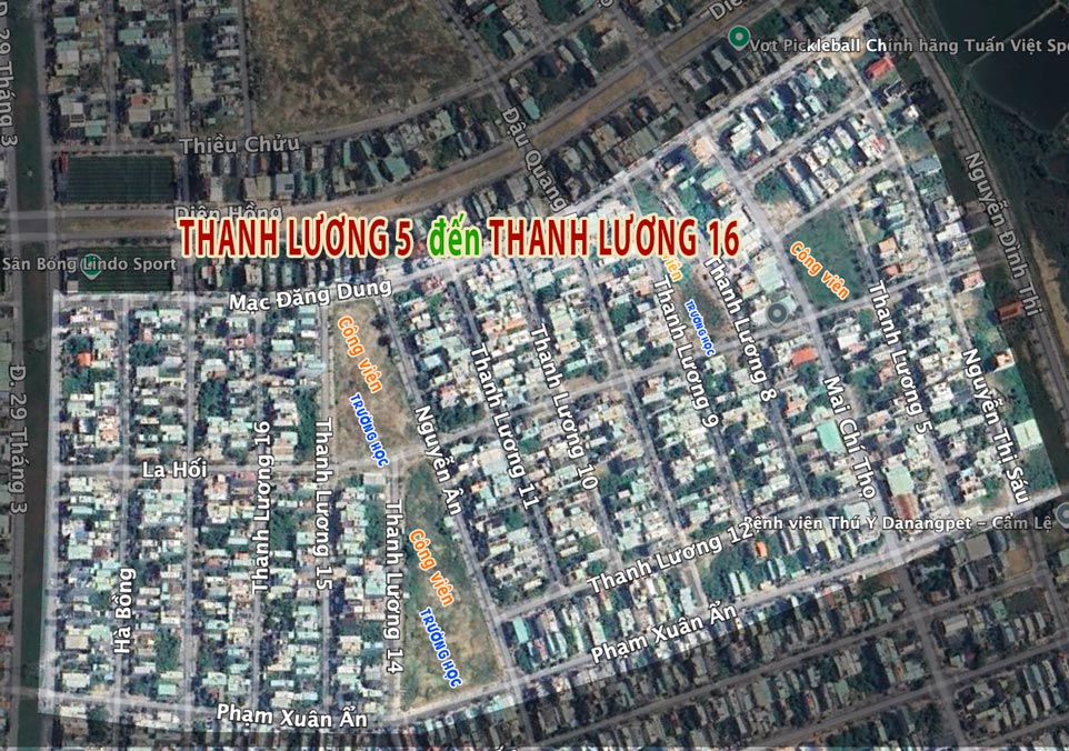 KHU THANH LƯƠNG 5 ĐẾN THANH LƯƠNG 16 KHU GIÁ RẺ NHẤT HOÀ XUÂN