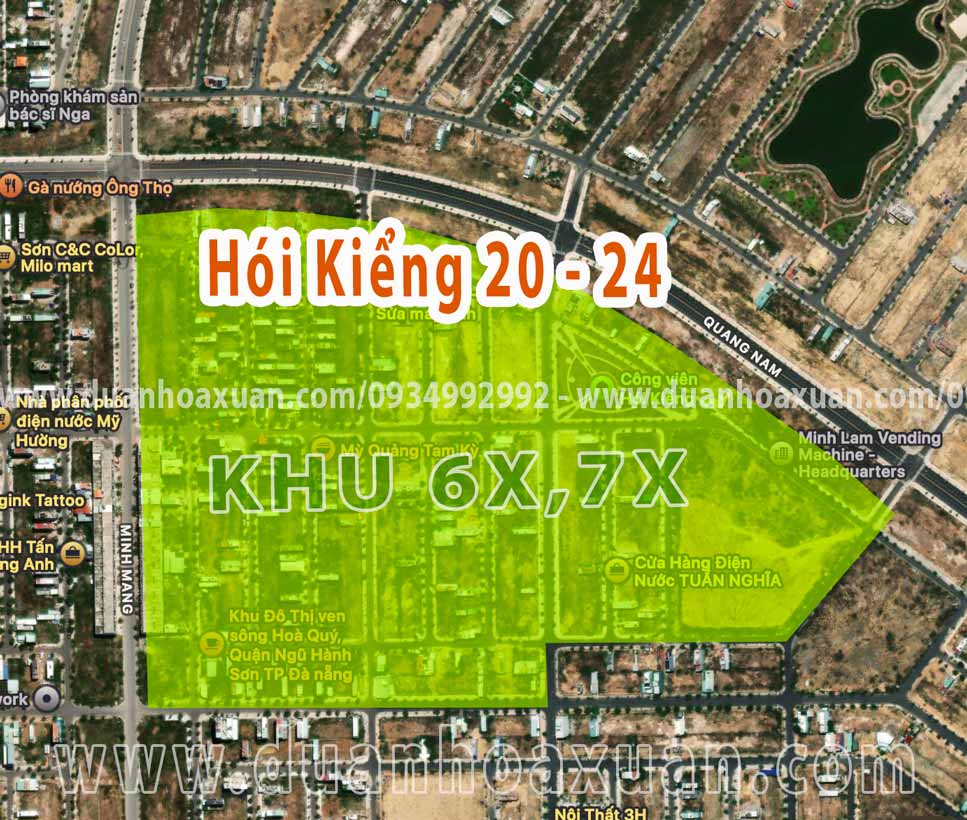 CẬP NHẬT KHU 6X,7X NAM HOÀ XUÂN HÓI KIỂNG 19-24