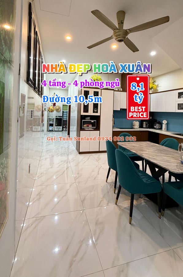 Bán nhà 4 tầng Lê Sỹ 