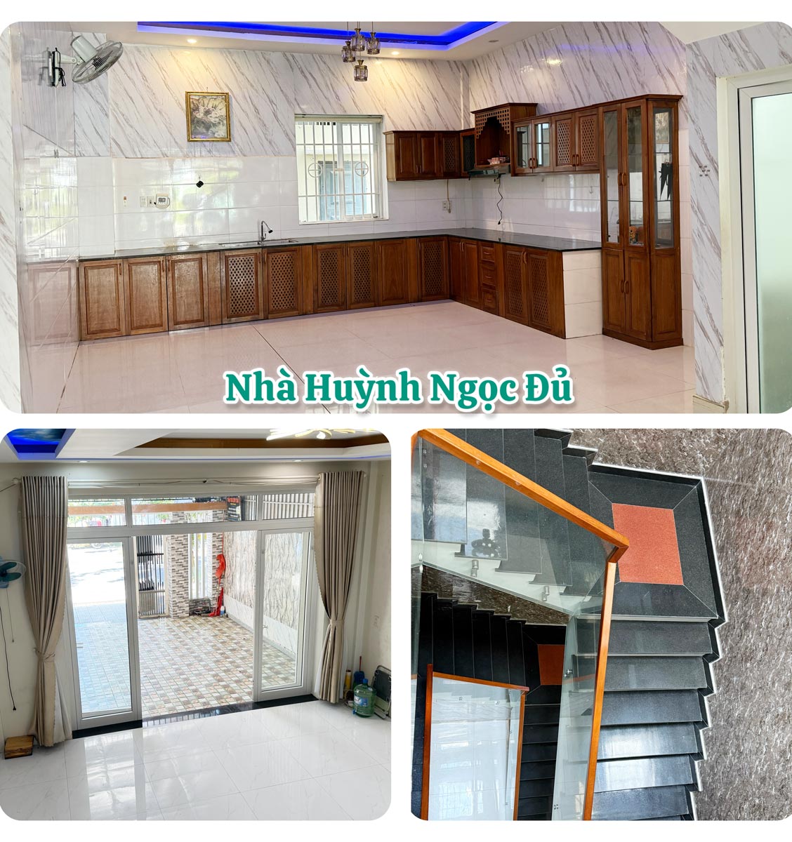 Nhà 3 tầng Huỳnh Ngọc Đủ 6,4 tỷ 