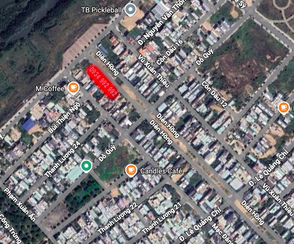 Cặp Diên Hồng sát sông siêu đẹp