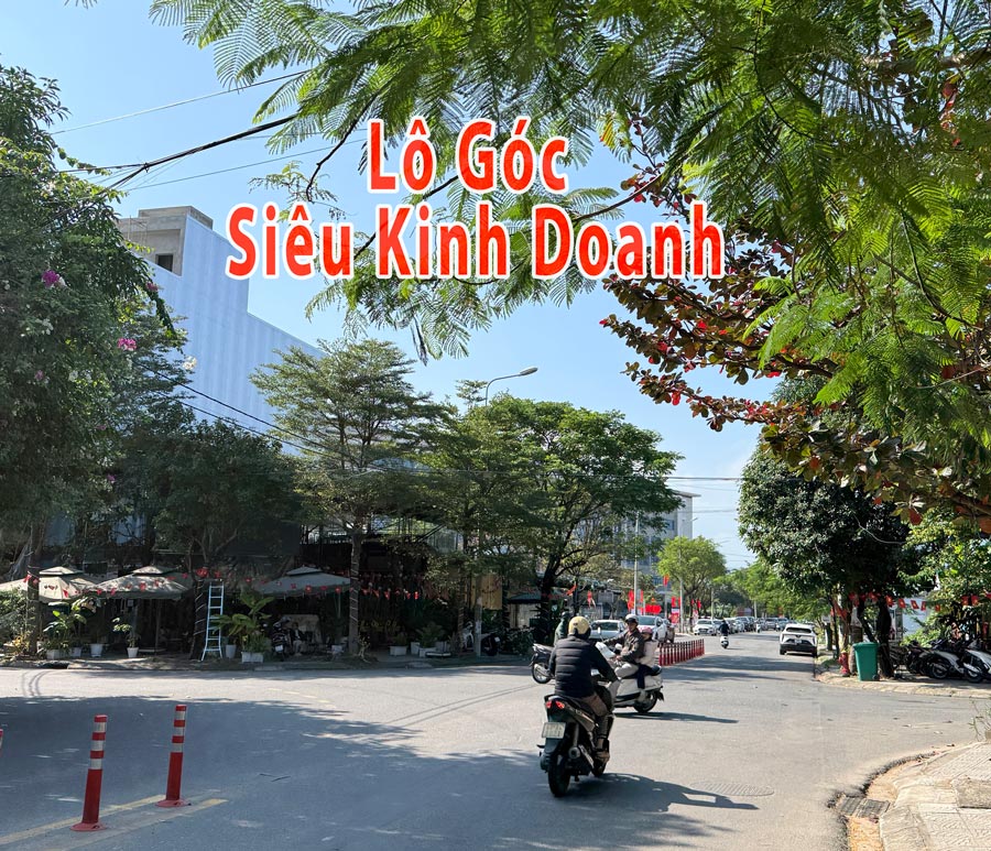 Lô góc đường Võ An Ninh Hoà Xuân kinh doanh tốt 