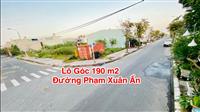 Bán lô góc đường Phạm Xuân Ẩn diện tích 190 m2 chỉ 7 tỷ quá rẻ 