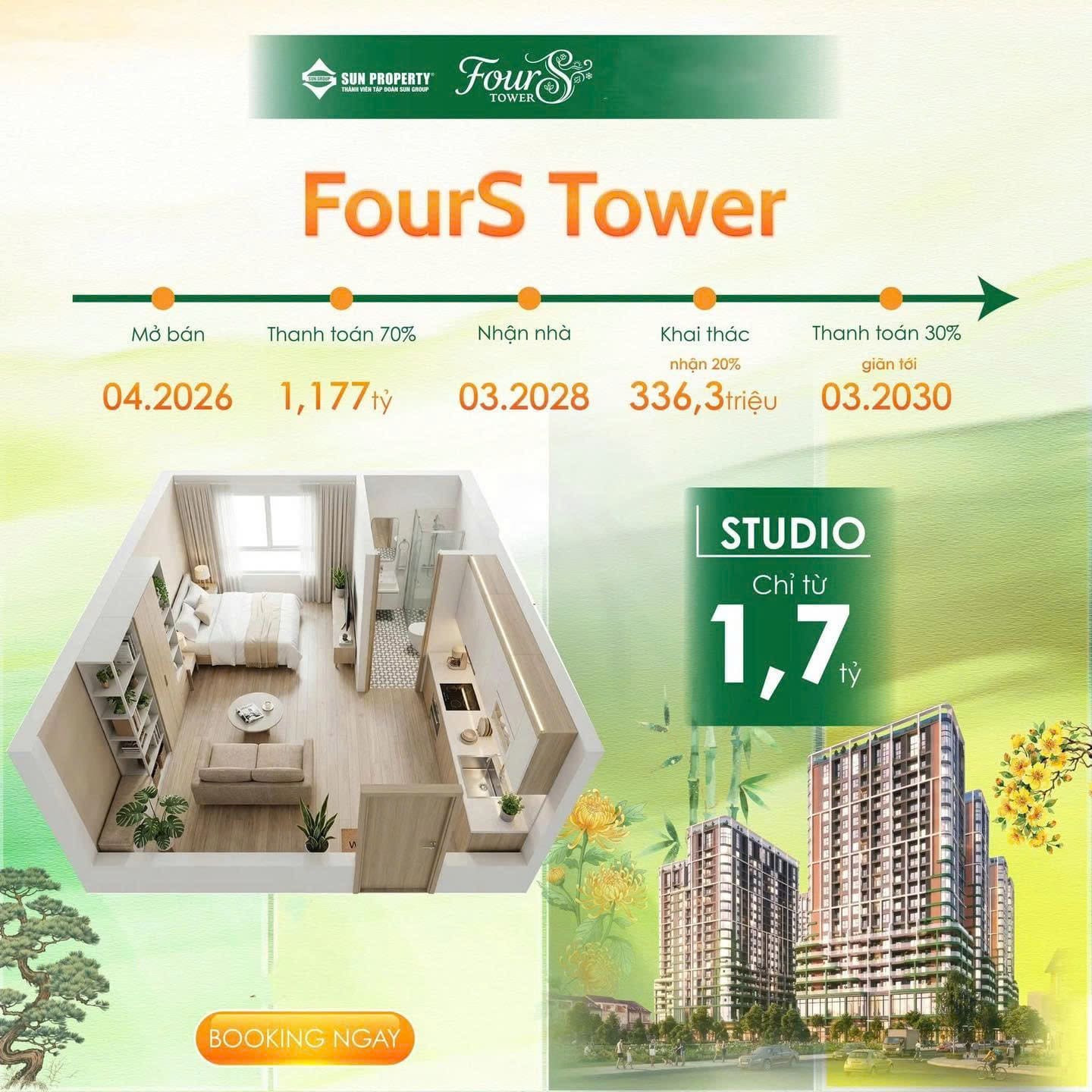 TỔN QUAN DỰ ÁN FOURS TOWER NAM HOÀ XUÂN